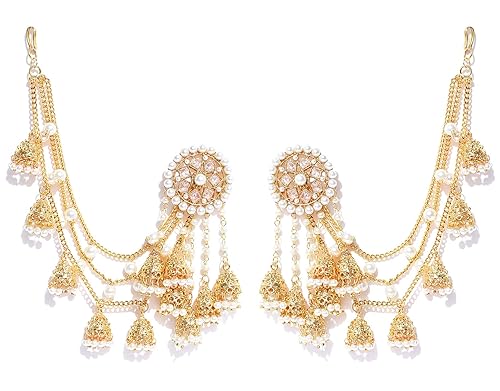 YouBella Earrings For Women Jewellery Traditional Jhumka/Jhumki Earrings For Girls And Women