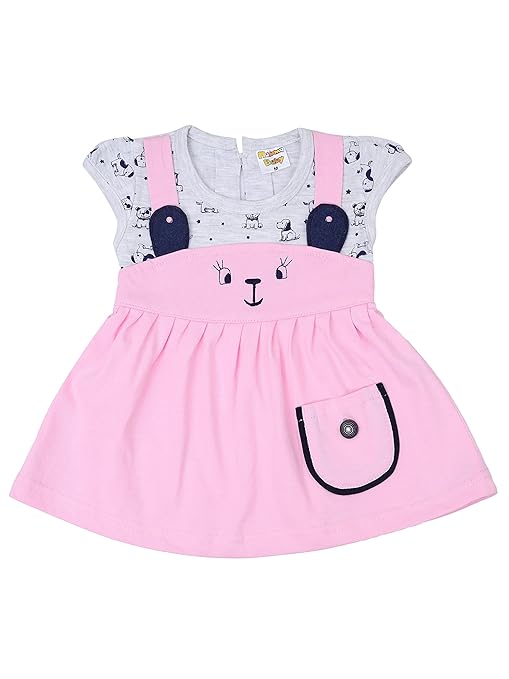 NammaBaby Baby Girls' A-Line Mini Frock Dress